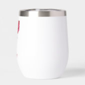 Retro Hand-Illustrierte Rote Rose Einzigartig benu (Rückseite)