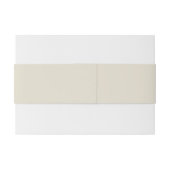 Retro Hand schrieb kühne, moderne, helle Hochzeit Einladungsbanderole (Rückseitenbeispiel)