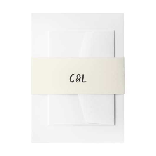 Retro Handgeschriebenes Whimsical Einladungsbanderole (Vorderseite Beispiel)