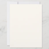 Retro handGezeichnet Gelato Bar Wedding Tabletop Z Einladung (Rückseite)