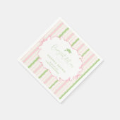 Retro Handgezeichnete Abschlussfeier 2026 Serviette (Ecke)