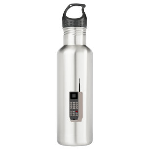 Retro-Handy Edelstahlflasche