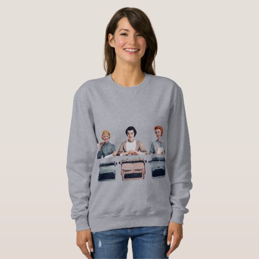 Retro Happy Administrative Professionals Day  Sweatshirt (Vorne ganz)