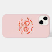 Retro Happy Blume Graphic Case-Mate iPhone Hülle (Rückseite (Horizontal))