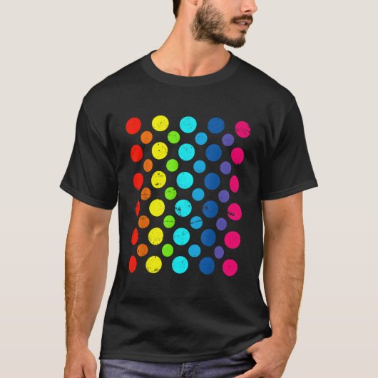 Retro Happy Dot Day Septembe T-Shirt (Vorderseite)