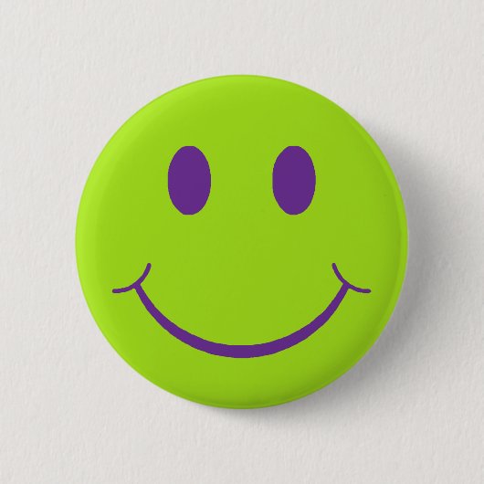 Retro Happy Face Button (Vorderseite)