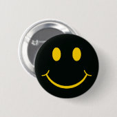 Retro Happy Face Button (Vorne & Hinten)