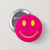 Retro Happy Face Button (Vorne & Hinten)