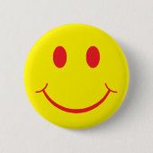 Retro Happy Face Button (Vorderseite)