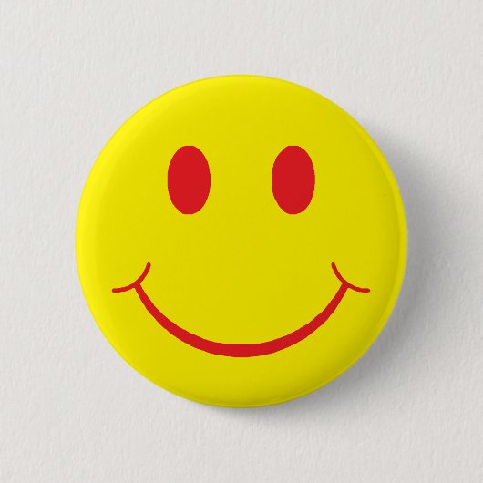 Retro Happy Face Button (Vorderseite)