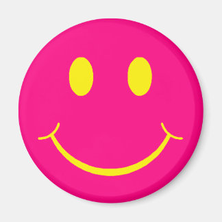 Retro Happy Face Magnet