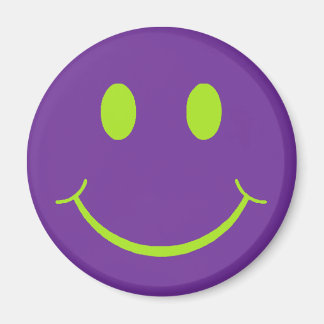 Retro Happy Face Magnet