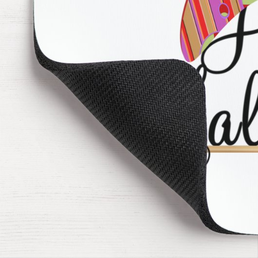 Retro Happy Halloween Mousepad (Ecke)