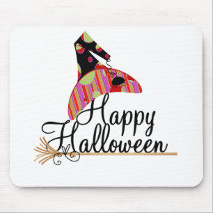 Retro Happy Halloween Mousepad