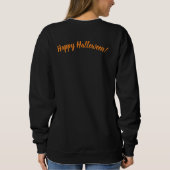 Retro Happy Halloween Sweatshirt (Rückseite)