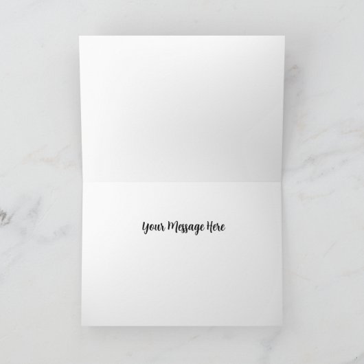 Retro Happy Labour Day in Retro Red Karte (Innenseite)