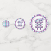 Retro Happy New Year Sign - Celebrate Marquee Konfetti (Vorderseiten)