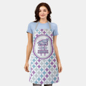 Retro Happy New Year Sign - Celebrate Marquee Schürze (Getragen)