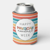Retro Happy Physician Assistant Week Dosenkühler (Kanne Rückseite)