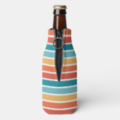 Retro Happy Physician Assistant Week Flaschenkühler (Flasche Rückseite)