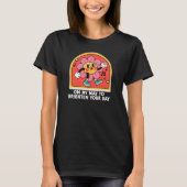 Retro Happy Positive Daisy T-Shirt (Vorderseite)