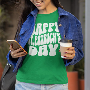 Retro Happy St. Patrick's Day T-Shirt