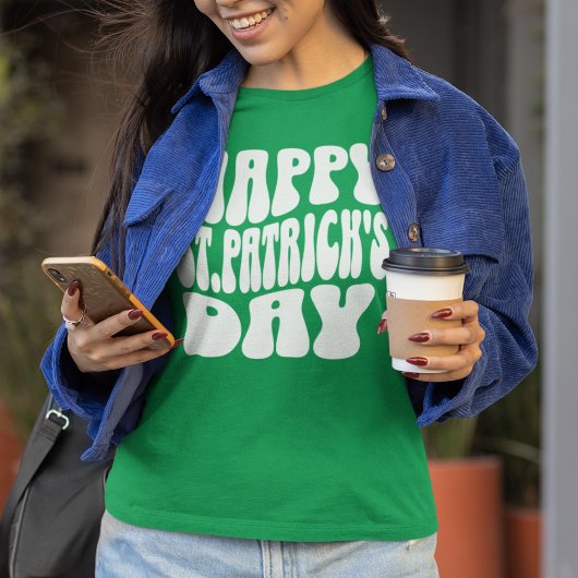 Retro Happy St. Patrick's Day T-Shirt