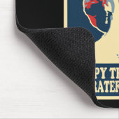 Retro Happy Treason Day 4. Juli British Coloni Mousepad (Ecke)