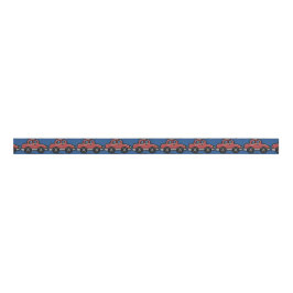 Retro Hard Top Cars (Marsala Red) Ripsband