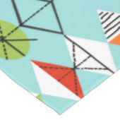 Retro Harlekin-Muster-Tischdecke Tischdecke (Schrägansicht)