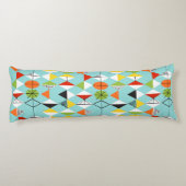 Retro Harlequin Muster Kissen (Rückseite)