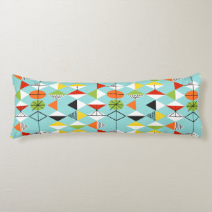Retro Harlequin Muster Kissen