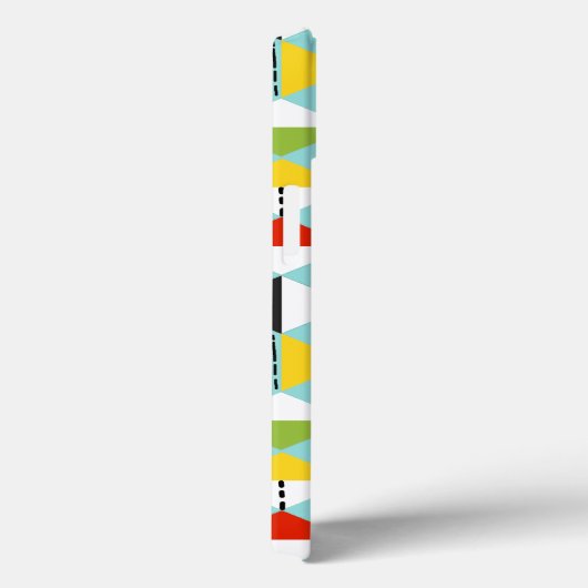 Retro Harlequin Pattern iPad Air Hüllen (Rückseite / Rechts)