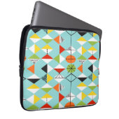 Retro Harlequin Pattern Laptop-Sieb Laptopschutzhülle (Vorne Rechts)