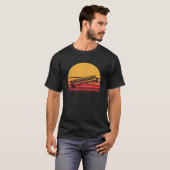 Retro Harmonica Free Reed Wind Französisch Harfe T T-Shirt (Vorne ganz)