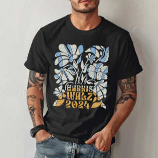 Retro Harris und Walz 2024 Sunshine T-Shirt