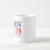 Retro Harris Walz '24 - Balz zum Walz Kaffeetasse (Mittel)