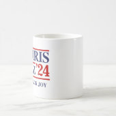 Retro Harris Walz '24 - Freude zurückbringen Kaffeetasse (Mittel)