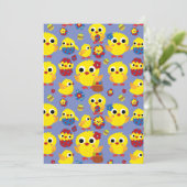 Retro Hatch Ostereier Ankündigung (Stehend Vorderseite)