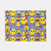 Retro Hatch Ostereier Fußmatte (Vorderseite)