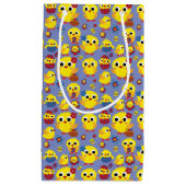 Retro Hatch Ostereier Kleine Geschenktüte (Vorderseite)