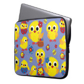 Retro Hatch Ostereier Laptopschutzhülle (Vorderseite Links)