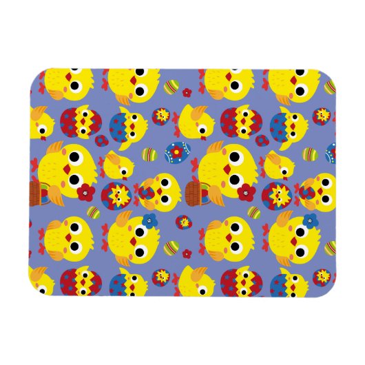 Retro Hatch Ostereier Magnet (Horizontal)