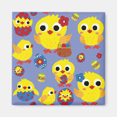 Retro Hatch Ostereier Magnet (Vorne)