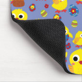 Retro Hatch Ostereier Mousepad (Ecke)