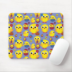 Retro Hatch Ostereier Mousepad