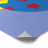 Retro Hatch Ostereier Poster (Ecke)