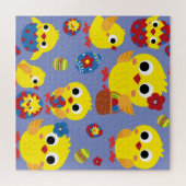 Retro Hatch Ostereier Puzzle (Horizontal)