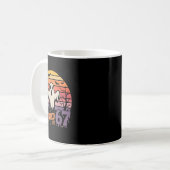 Retro Haunted Meme 67 Six Seven 6 7  Kaffeetasse (Vorderseite Links)