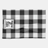 Retro Hausfrau Backen Spaß Handtuch (Horizontal)